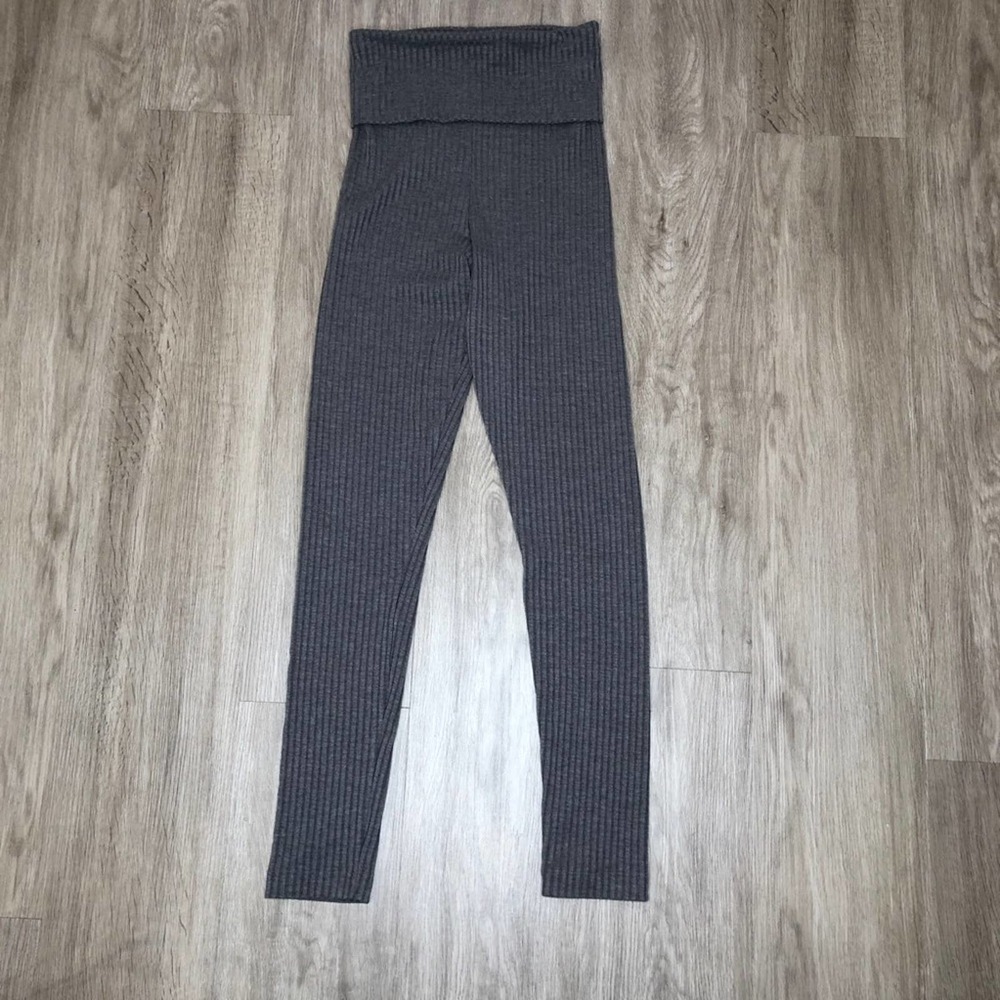 Cosmopolitan Dress the Population Women's Gray High Rise Dani Leggings sz XS